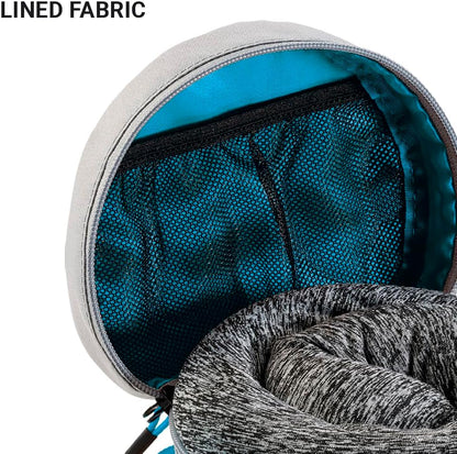 Universal Travel Pillow Packer, Roll to Fit, Blue