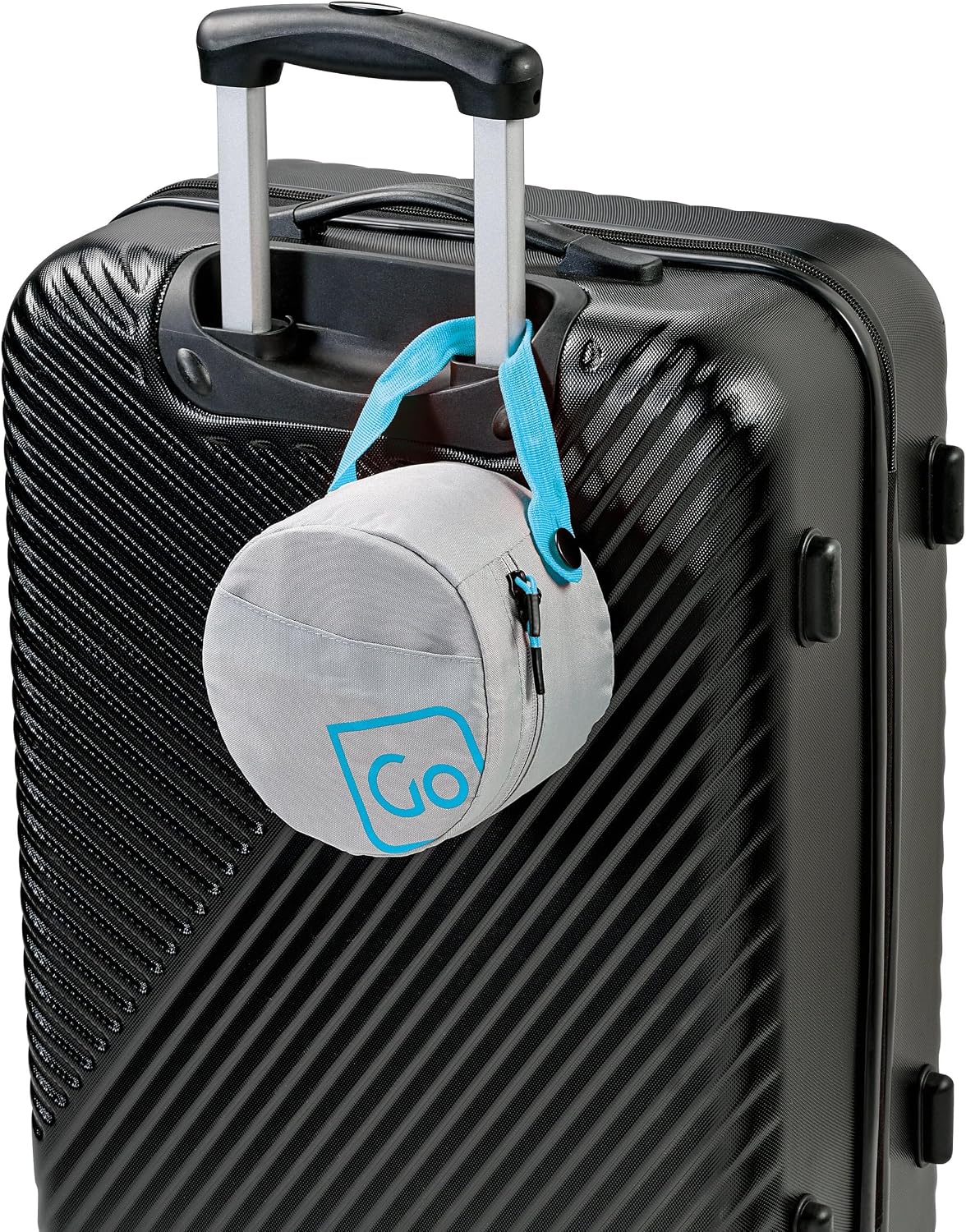 Universal Travel Pillow Packer, Roll to Fit, Blue