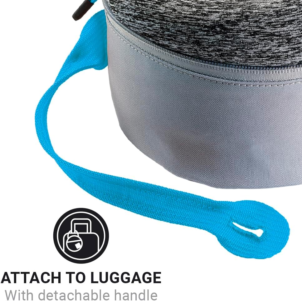 Universal Travel Pillow Packer, Roll to Fit, Blue