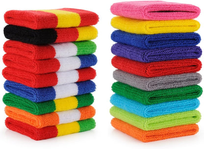 Sweatband Set Sports Headband Wristband Set Sweatbands Terry Cloth Wristband Wrist Sweatband Headbands Moisture Wicking Sweat Absorbing Head Band