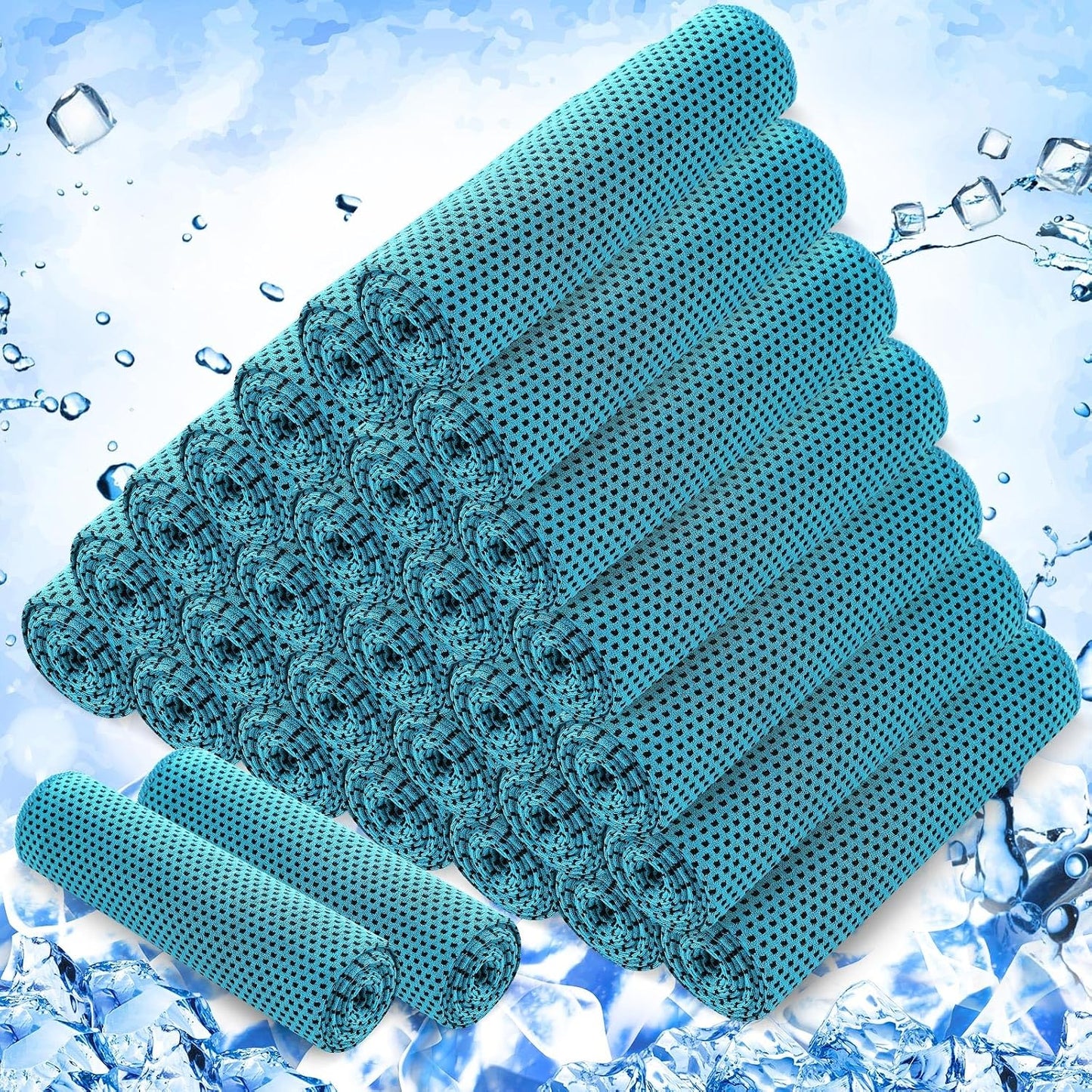30 Pack Cooling Towels 40"x12"