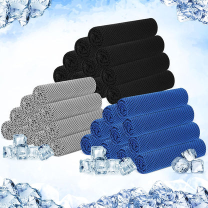 30 Pack Cooling Towels 40"x12"