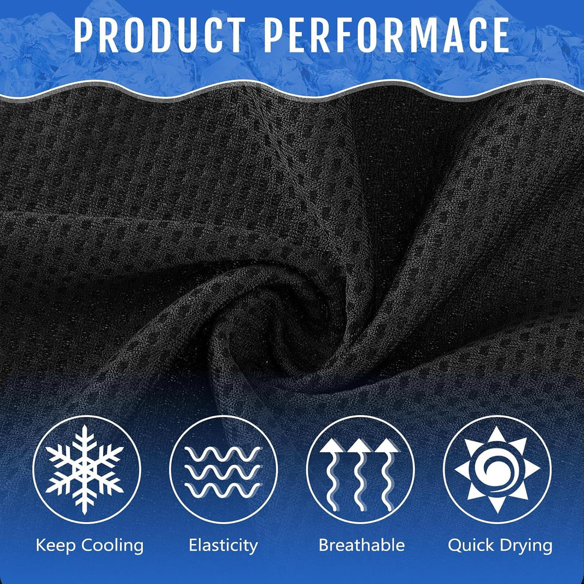 30 Pack Cooling Towels 40"x12"