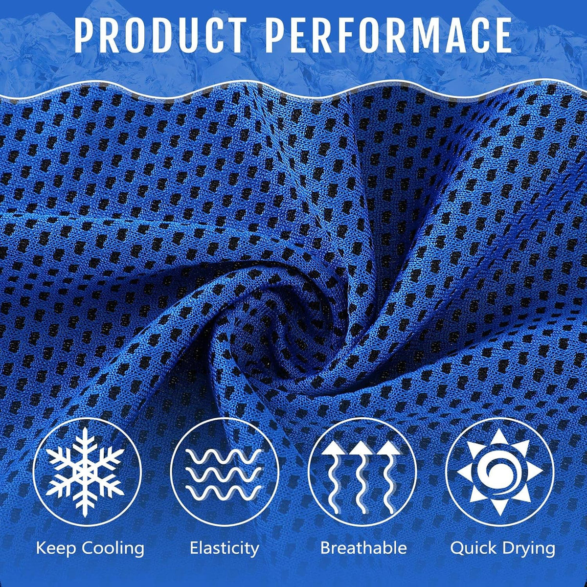 30 Pack Cooling Towels 40"x12"