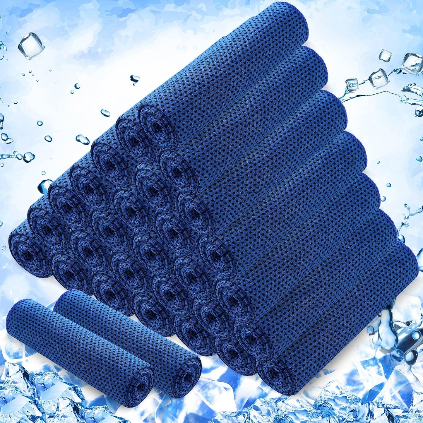 30 Pack Cooling Towels 40"x12"