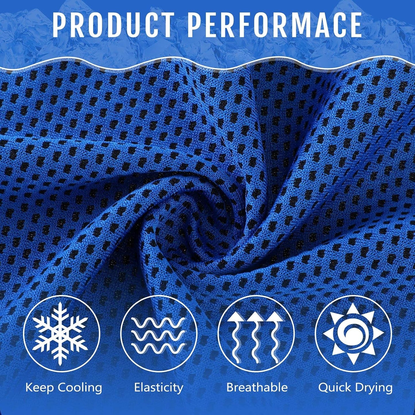 30 Pack Cooling Towels 40"x12"
