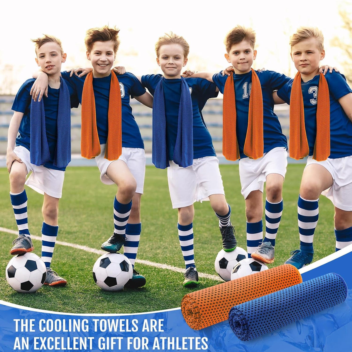 30 Pack Cooling Towels 40"x12"