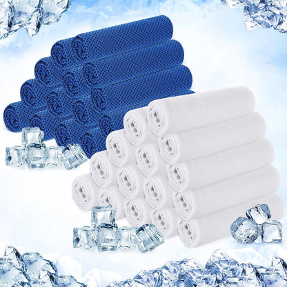 30 Pack Cooling Towels 40"x12"