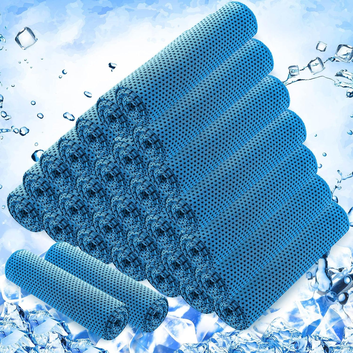 30 Pack Cooling Towels 40"x12"