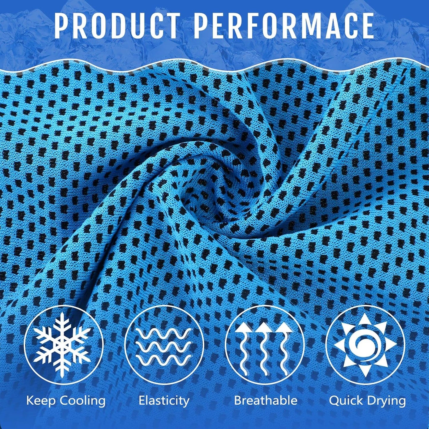 30 Pack Cooling Towels 40"x12"