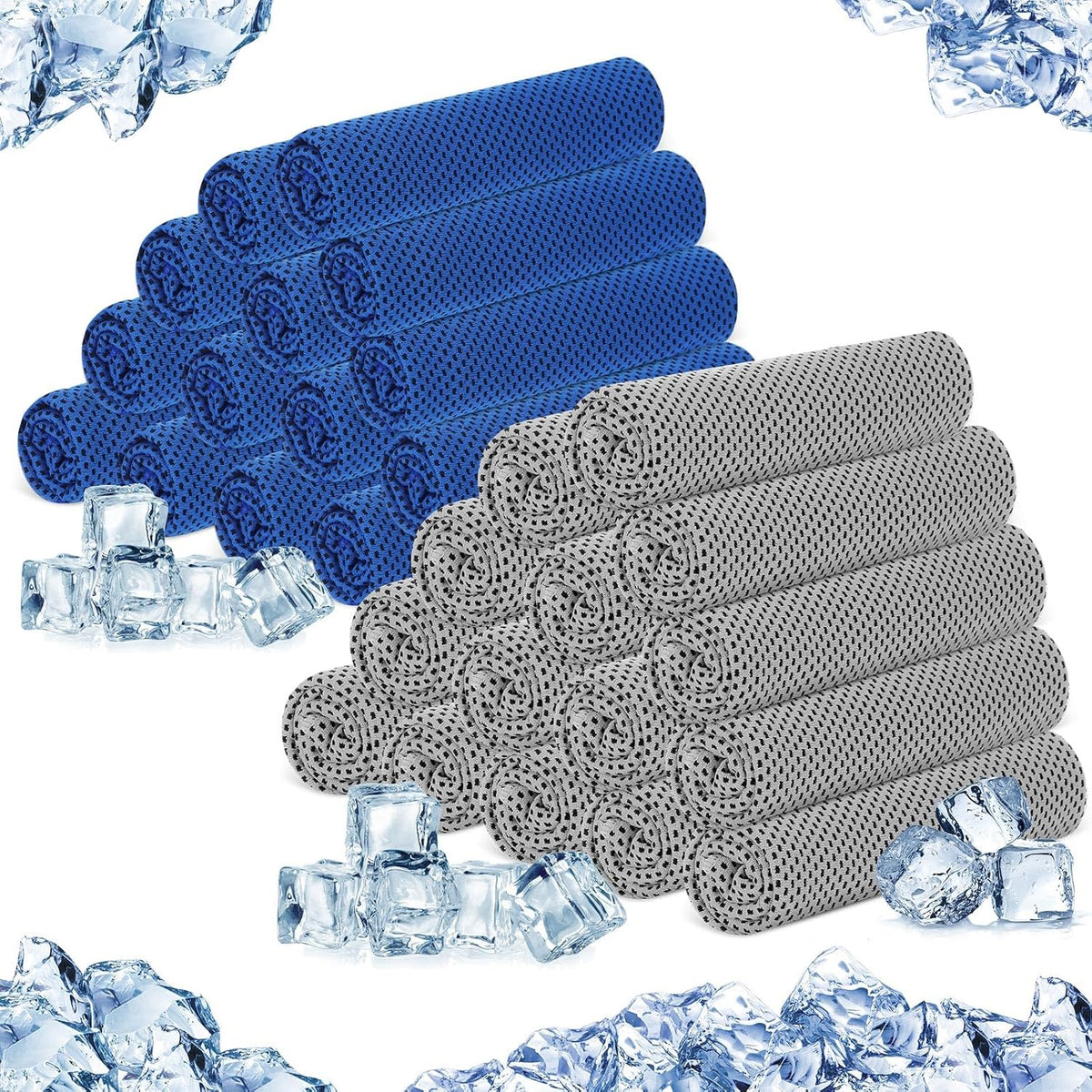 30 Pack Cooling Towels 40"x12"