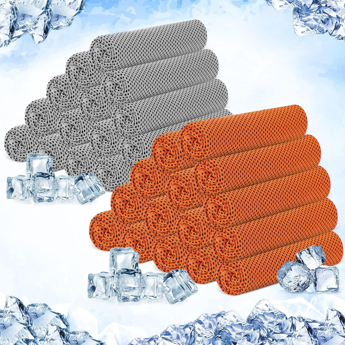 30 Pack Cooling Towels 40"x12"