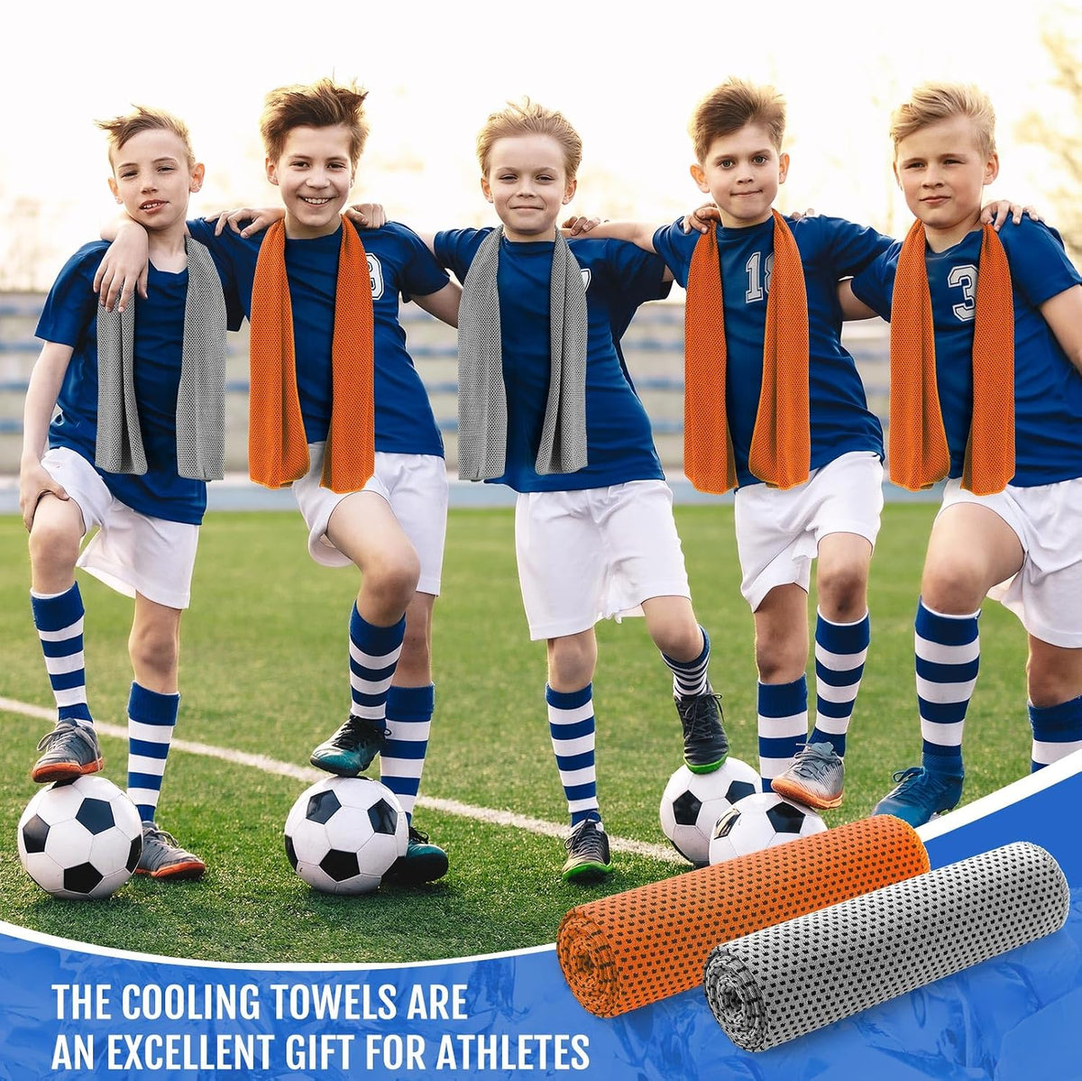 30 Pack Cooling Towels 40"x12"