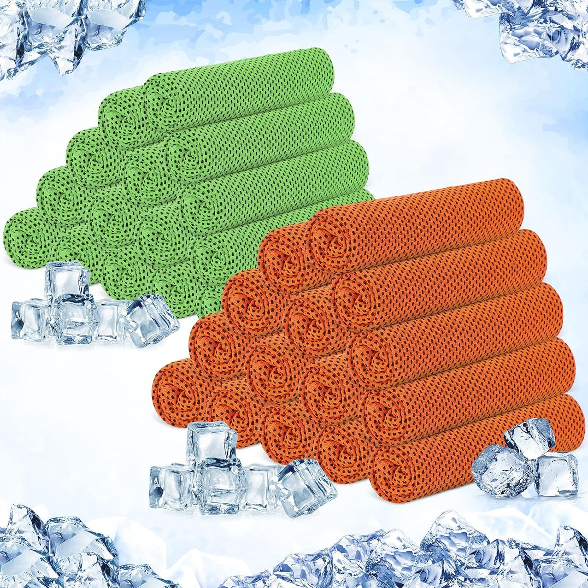 30 Pack Cooling Towels 40"x12"