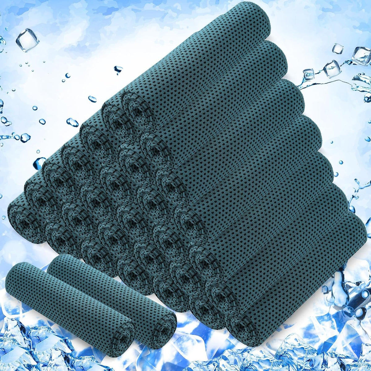 30 Pack Cooling Towels 40"x12"