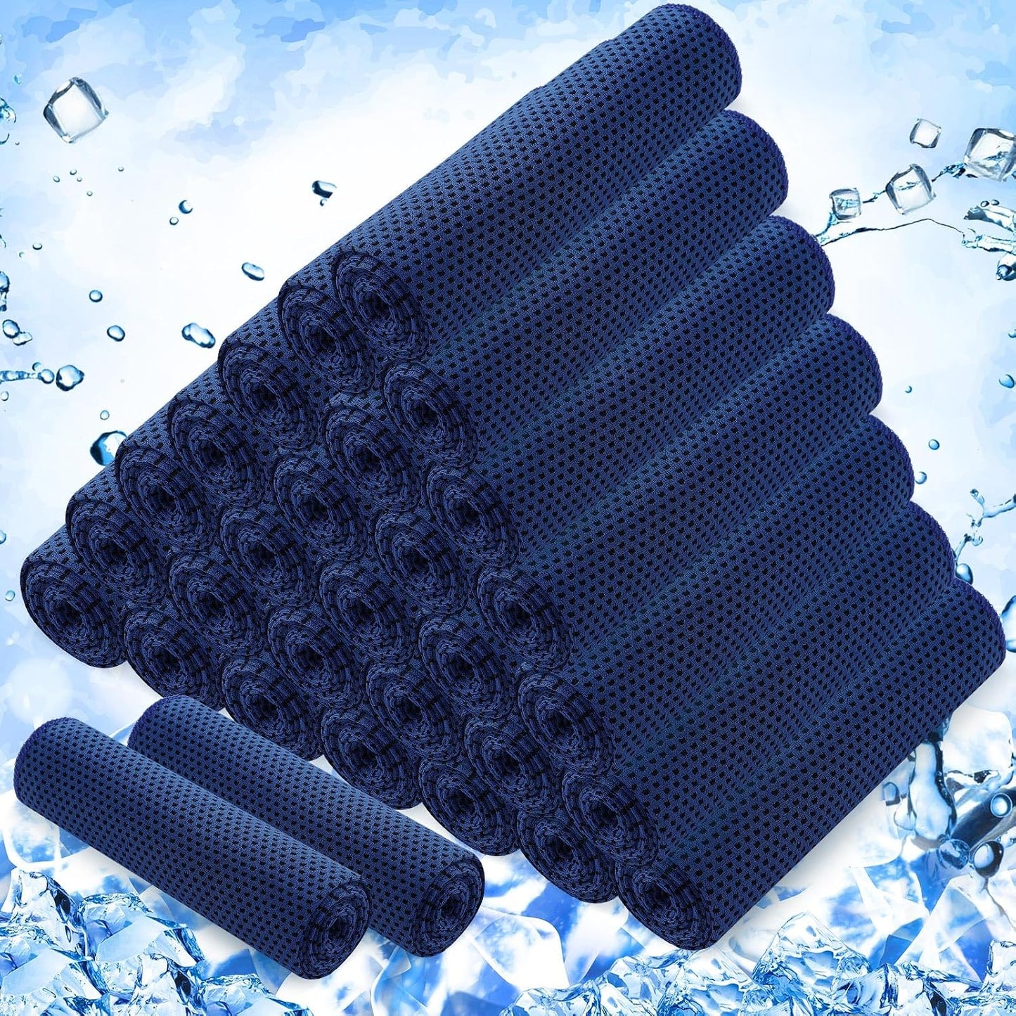 30 Pack Cooling Towels 40"x12"