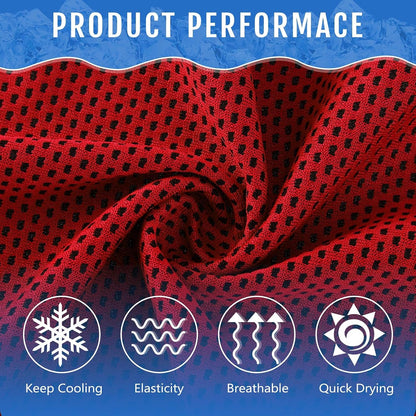 30 Pack Cooling Towels 40"x12"