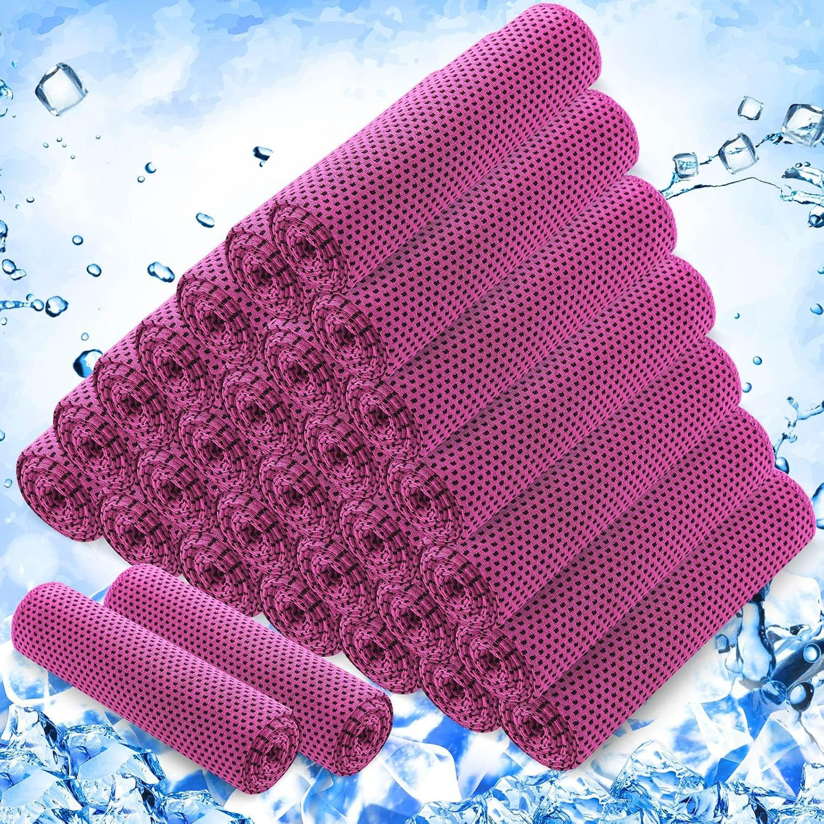 30 Pack Cooling Towels 40"x12"