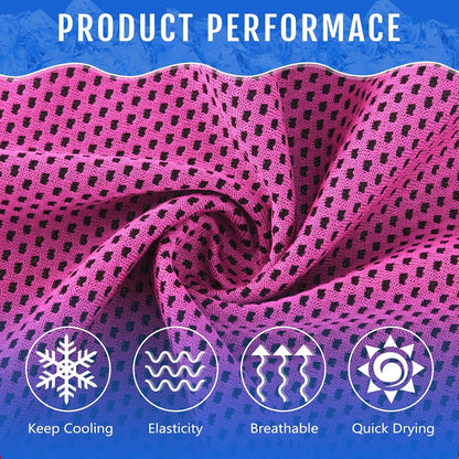 30 Pack Cooling Towels 40"x12"