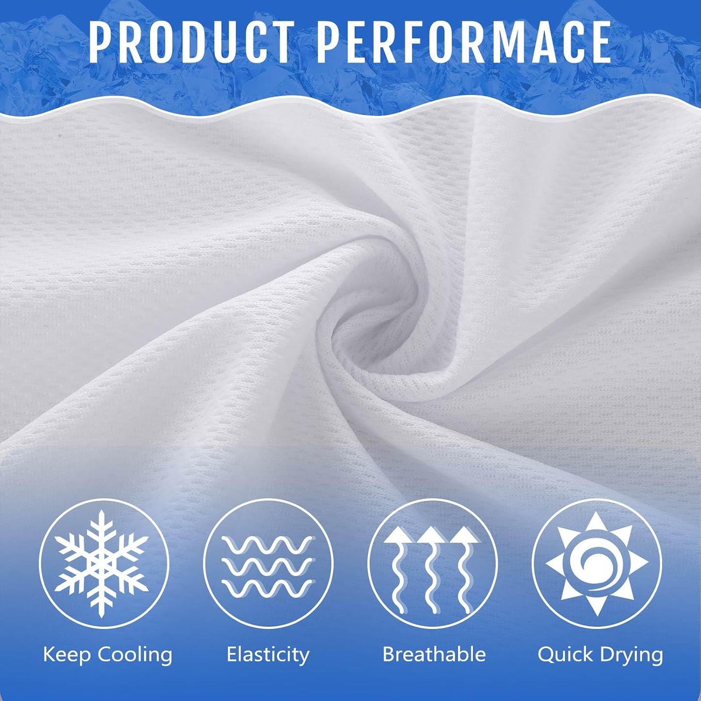 30 Pack Cooling Towels 40"x12"