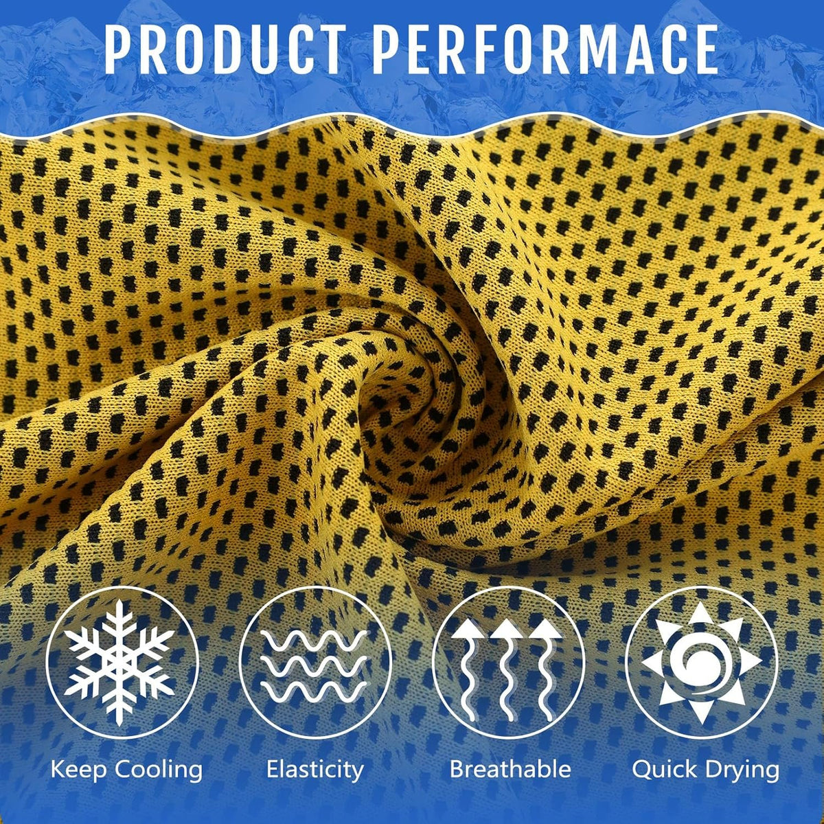 30 Pack Cooling Towels 40"x12"