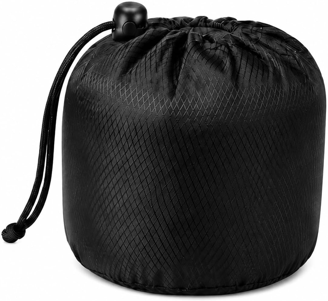 Travel Neck Pillow for Airplanes, Pure Memory Foam Neck Pillow with Washable Cover and Storage Bag, Ergonomic 360° Support for Sleeping, Car, Office, Home, Black