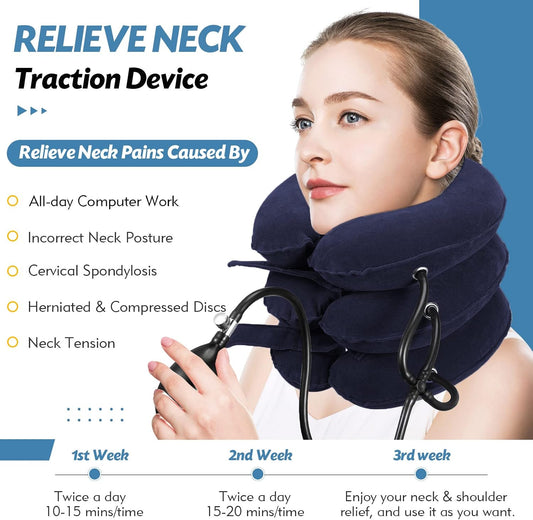 Neck Stretcher, Neck Traction Device for Instant Neck Pain Relief