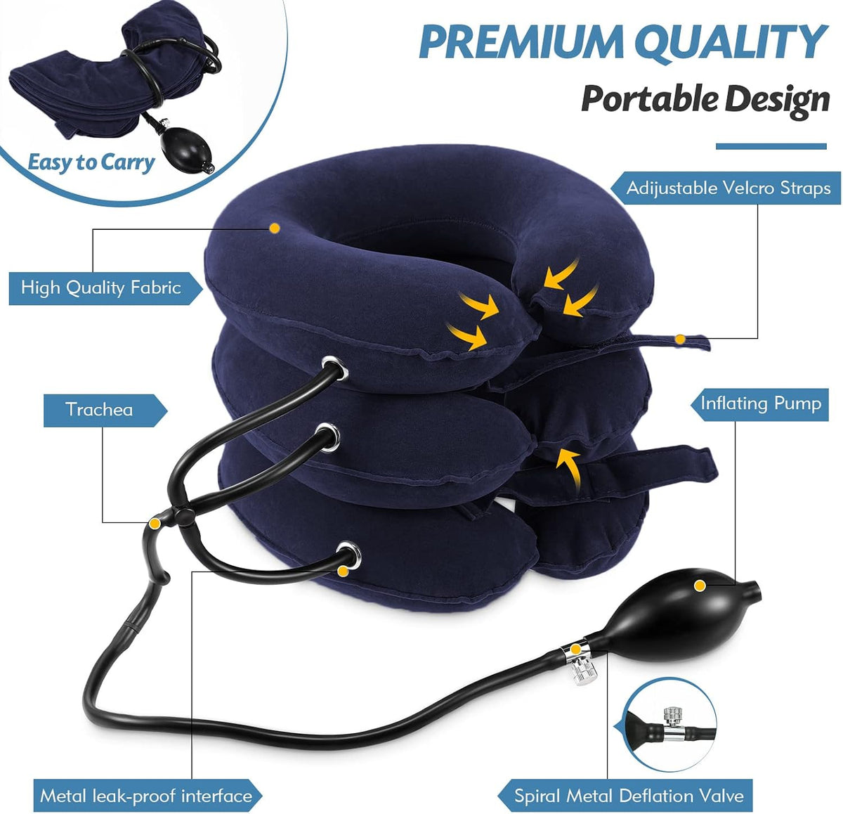 Neck Stretcher, Neck Traction Device for Instant Neck Pain Relief
