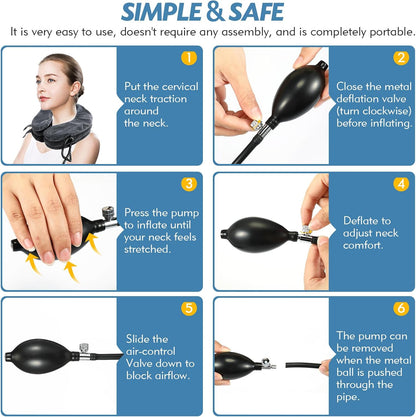 Neck Stretcher, Neck Traction Device for Instant Neck Pain Relief
