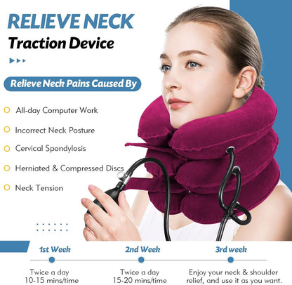 Neck Stretcher, Neck Traction Device for Instant Neck Pain Relief