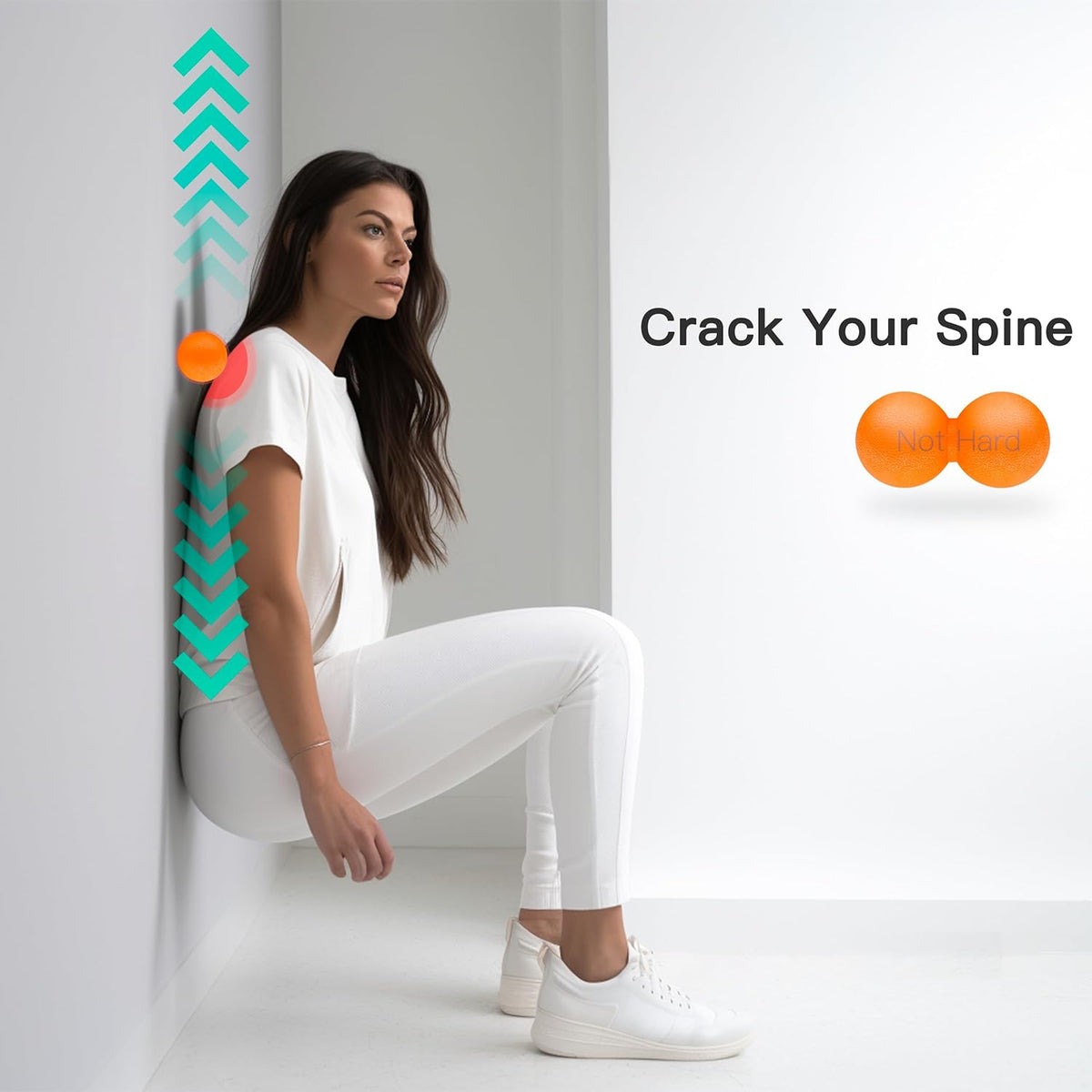 Plantar Fasciitis Relief Massage Ball – Lacrosse Ball, Foot Massage Roller & Myofascial Release Ball for Foot Pain, Trigger Point Therapy, Hard Ball for Deep Tissue & Fascia Massage