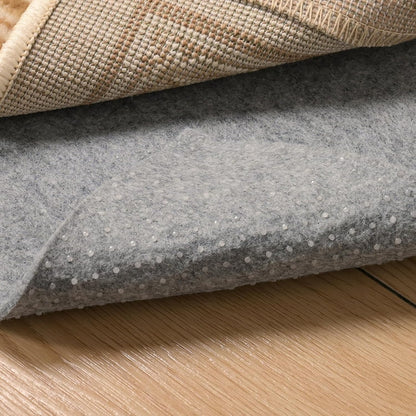 Non Slip Rug Pad 3x5 Feet Carpet Padding, Under Rug Padding Cushioned for Hardwood Floors, Thick Felt Cushion Carpet Pads for Area Rugs Non Skid Backing Runner Rug Mat