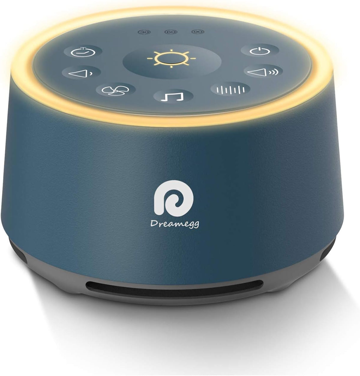 D1 Sound Machine Baby - White Noise Machine for Baby with Night Light, 24 High Fidelity Sounds, Timer & Memory Feature, Noise Machine with Nursery Lamps for Adults, Home, Office (White)