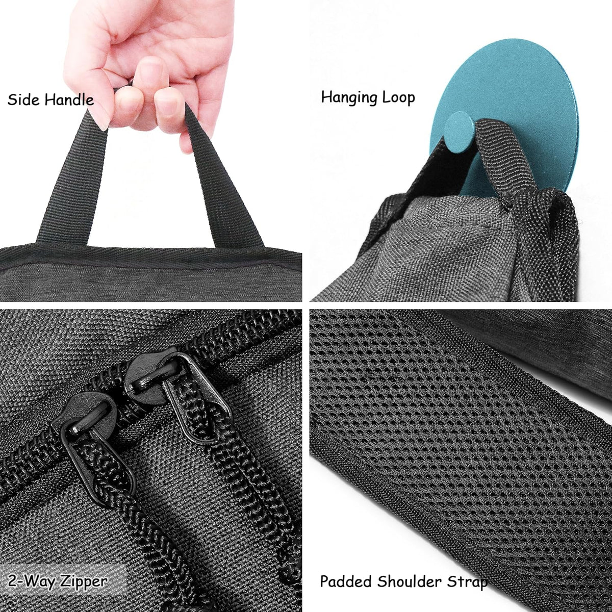 Yoga Mat Bag Carrier - Large Pockets & Water Bottle Holders. Yoga Backpack Fits 0.5" Thick x 26" Wide Mats. Hands-Free, Left-Right Switchable, Yoga, Gym, Cycling