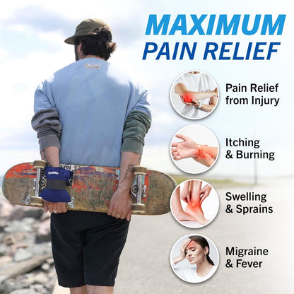 Cold Pack, 8 Hour Reusable Cold Therapy Ice Pack for Elbows, Knees, Neck + More, Medium, 6" x 12" (1 Count)