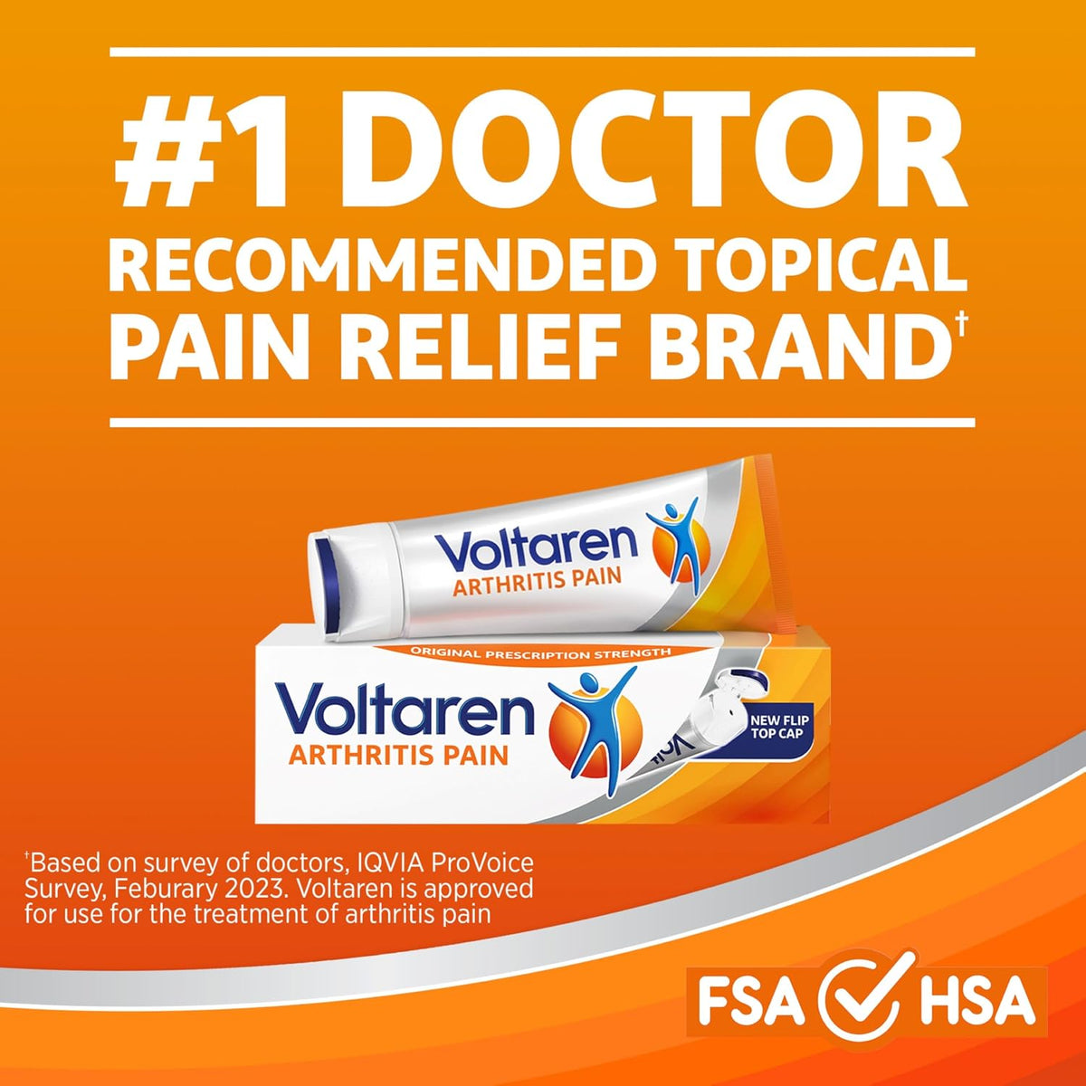 Arthritis Pain Gel, One 100 g Tube and one 20 g Travel Size Tube