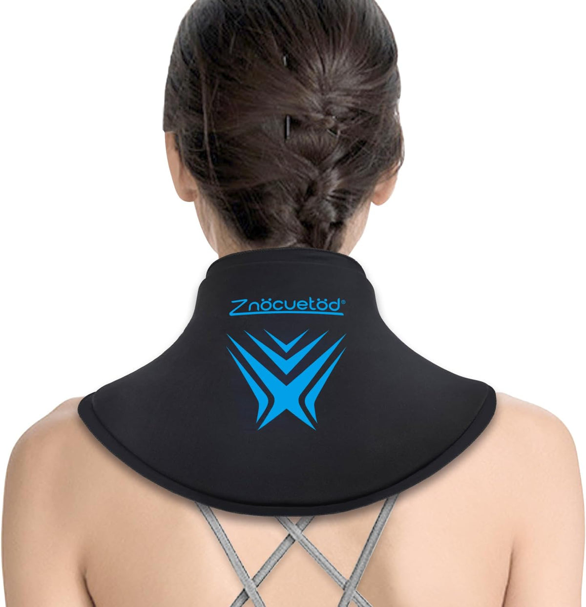 Neck Ice Pack Wrap Reusable Gel Ice Packs for Cervical Injuries Pain Relief