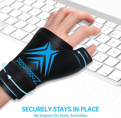 Neck Ice Pack Wrap Reusable Gel Ice Packs for Cervical Injuries Pain Relief