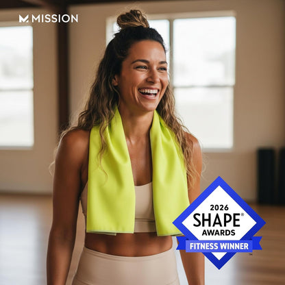 Original Cooling Towel - Soft, Durable Microfiber - Cools Up to 2 Hours - UPF 50 Sun Protection - Machine Washable