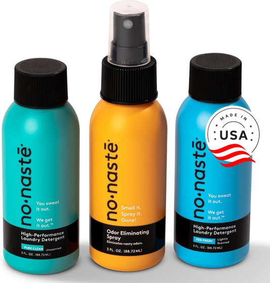 Odor Eliminating Spray for Shoes, Gym Bags, Sports Gear & Yoga (16 Oz, Pack of 1) | Long-Lasting Fabric Refresher with Enzymes | Shoe Deodorizer & Gym Bag Deodorizer, Fabric-Safe