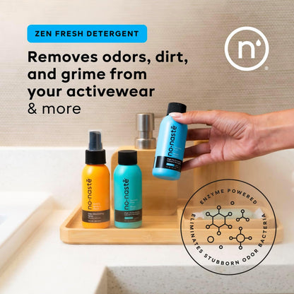 Odor Eliminating Spray for Shoes, Gym Bags, Sports Gear & Yoga (16 Oz, Pack of 1) | Long-Lasting Fabric Refresher with Enzymes | Shoe Deodorizer & Gym Bag Deodorizer, Fabric-Safe