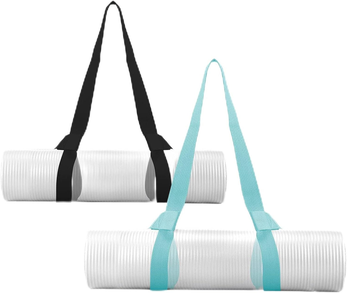 2 Packs Yoga Mat Strap for Carrying, Yoga Mat Carrier, Adjustable Yoga Mat Sling for Yoga Mat Exercise Mat