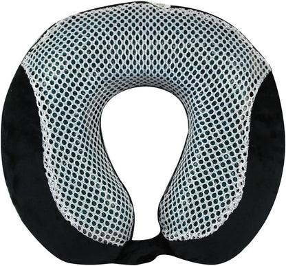 Cloudz Comfort Gel Memory Foam Travel Neck Pillow - Blue