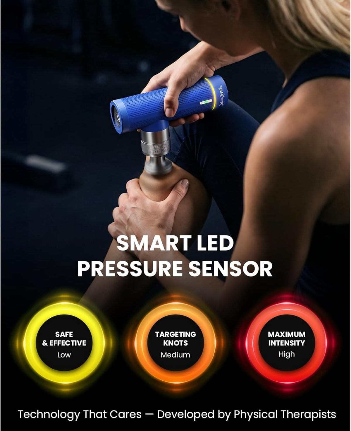 A7 Pro Mini Massage Gun with Heat & Cold Therapy for Back Pain & Recovery - 11mm Deep Tissue, Portable Quiet Handheld Gun, FSA-HSA Eligible with Case, Gifts for Fitness Lovers