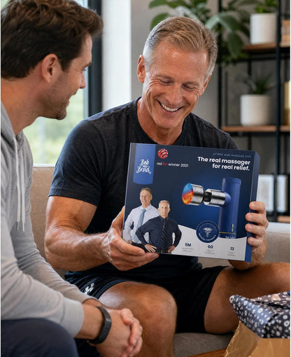 A7 Pro Mini Massage Gun with Heat & Cold Therapy for Back Pain & Recovery - 11mm Deep Tissue, Portable Quiet Handheld Gun, FSA-HSA Eligible with Case, Gifts for Fitness Lovers