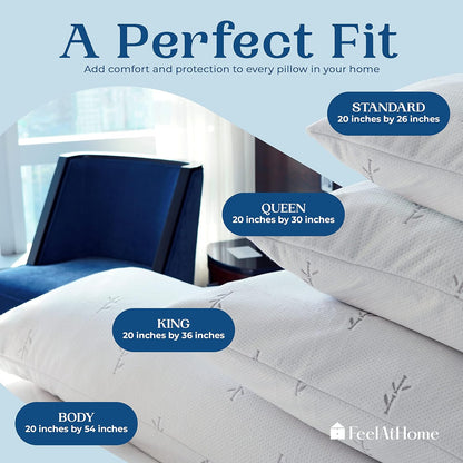 20x26inch Cooling Pillow Case, Waterproof Standard 2 Pack