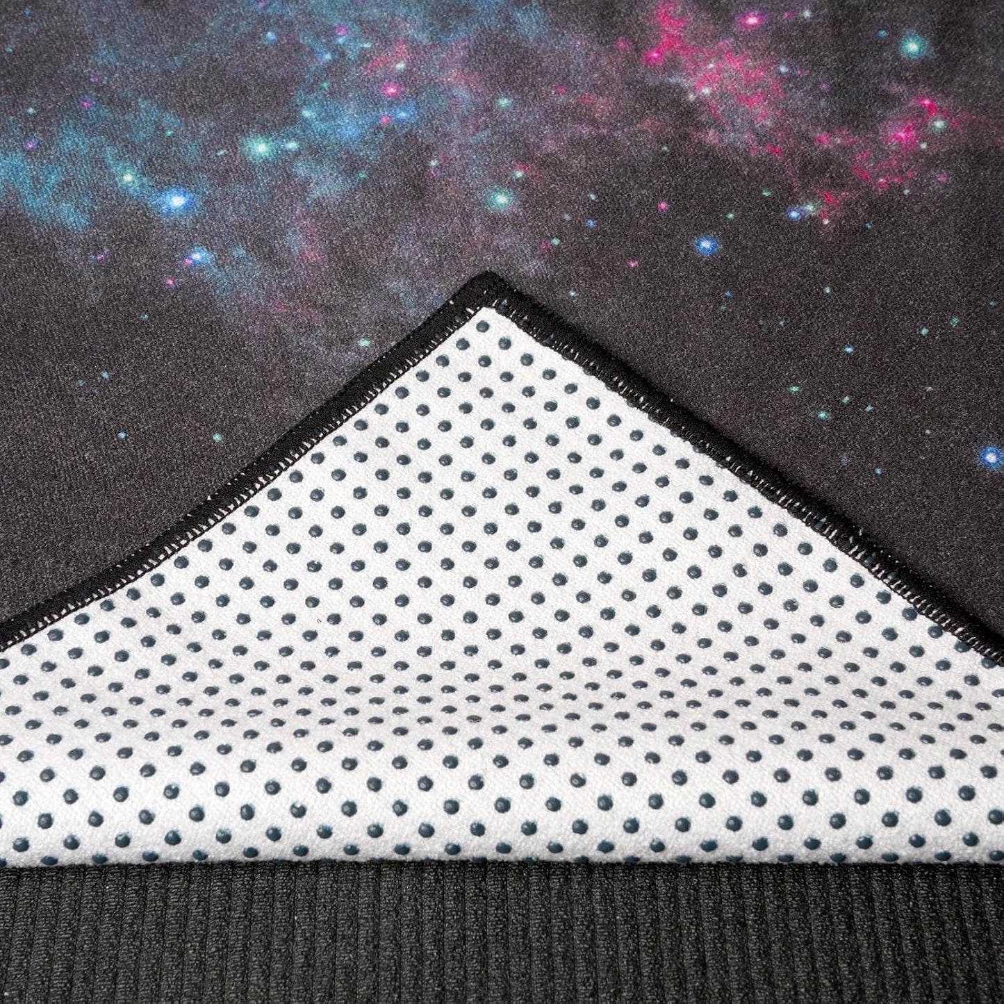Hot Yoga Towel, Non Slip Yoga Mat Towel Sweat Absorbent Printed Yoga Towel with Grip Dots for Hot Yoga, Pilates and Workout 72"x 24", Sunset