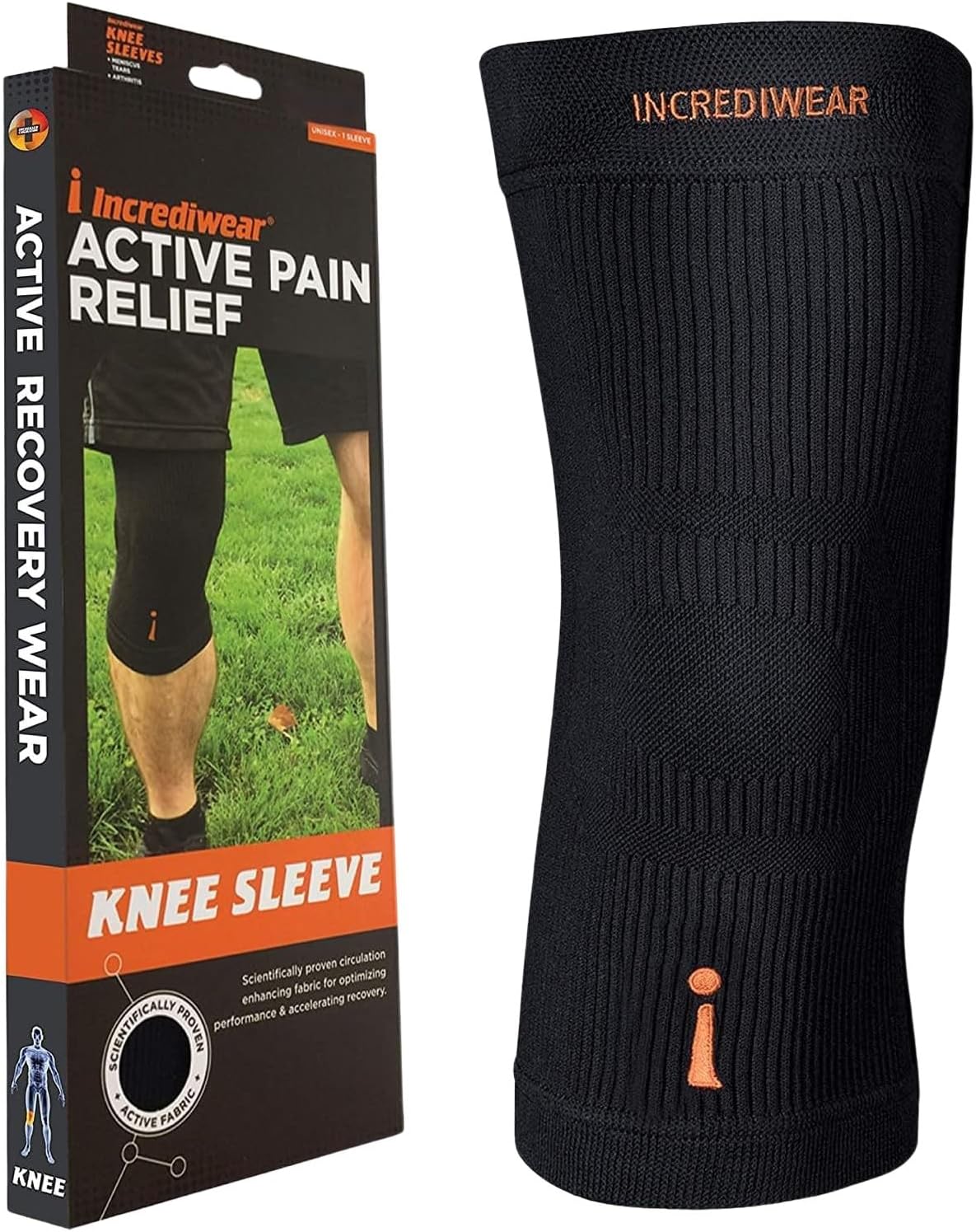 Knee Sleeve – Knee Braces for Knee Pain, Joint Pain Relief, Swelling, Inflammation Relief, and Circulation, Knee Support for Women and Men