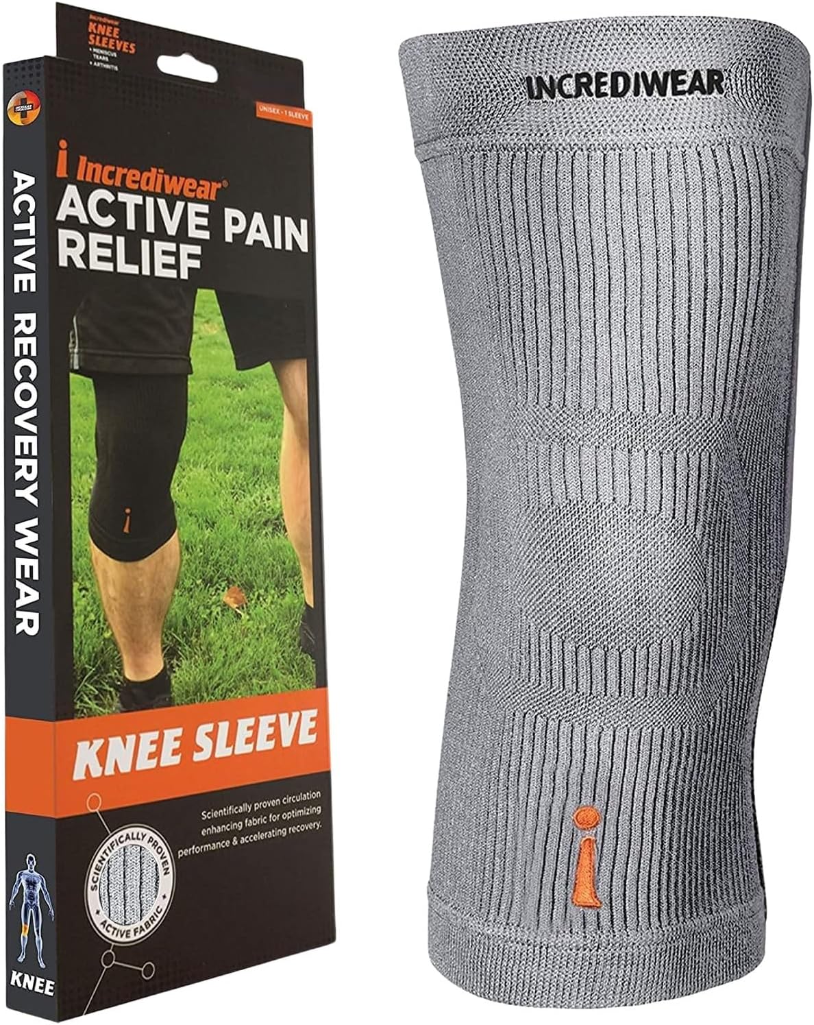Knee Sleeve – Knee Braces for Knee Pain, Joint Pain Relief, Swelling, Inflammation Relief, and Circulation, Knee Support for Women and Men