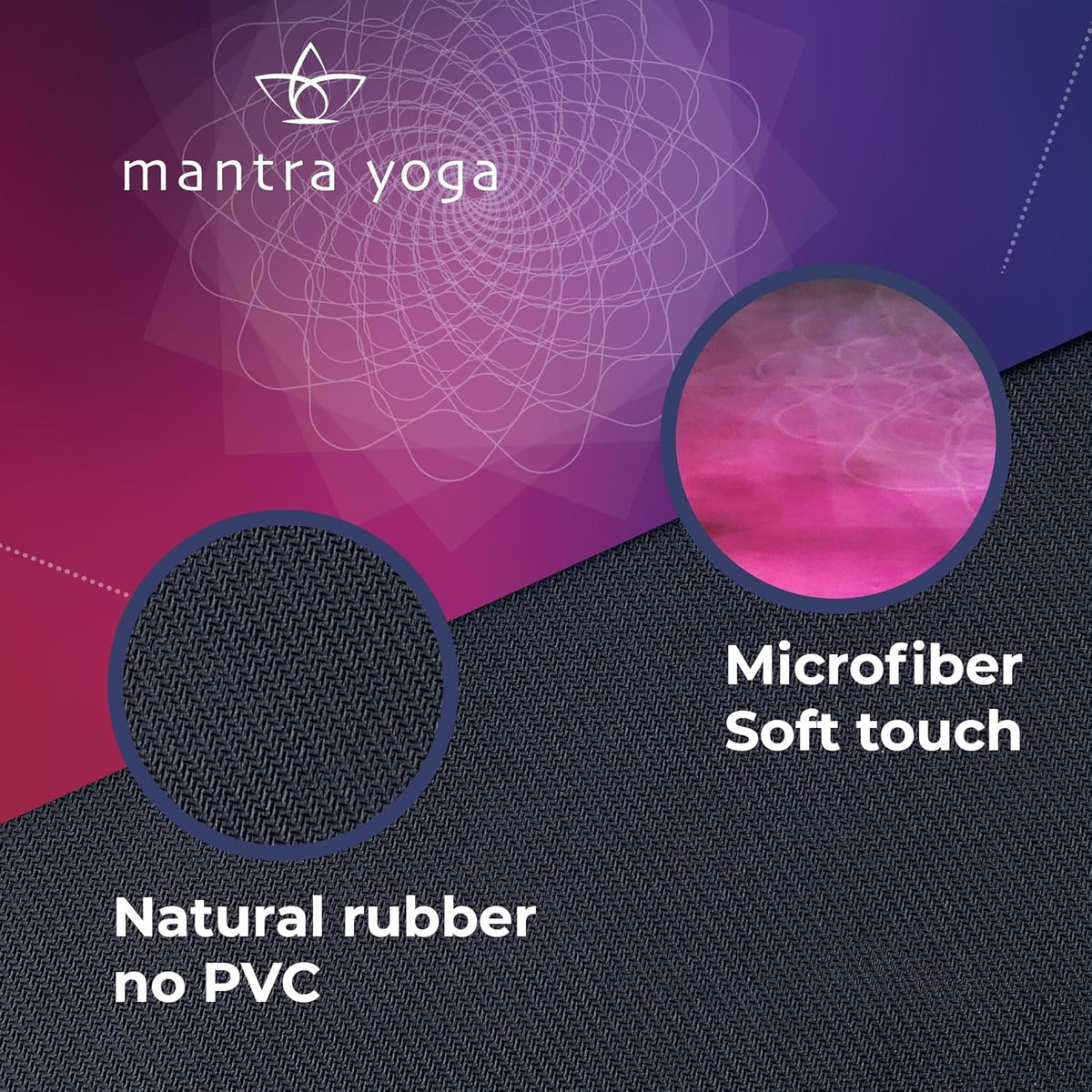 Travel PRO 1.5mm with Knee Pad - Foldable Fitness & Exercise Mat with Bag | Lightweight, Compact & Eco-Friendly | Non-Slip & Washable | For All Types of Yoga | 72" L x 24" W | 2.6 lbs